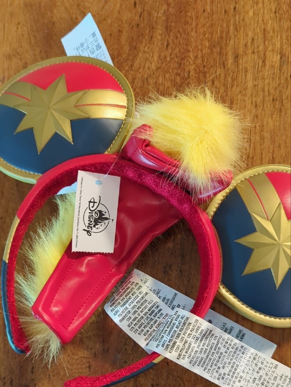 Disney Parks  Captain Marvel ear Headband Brand New - Picture 7 of 12